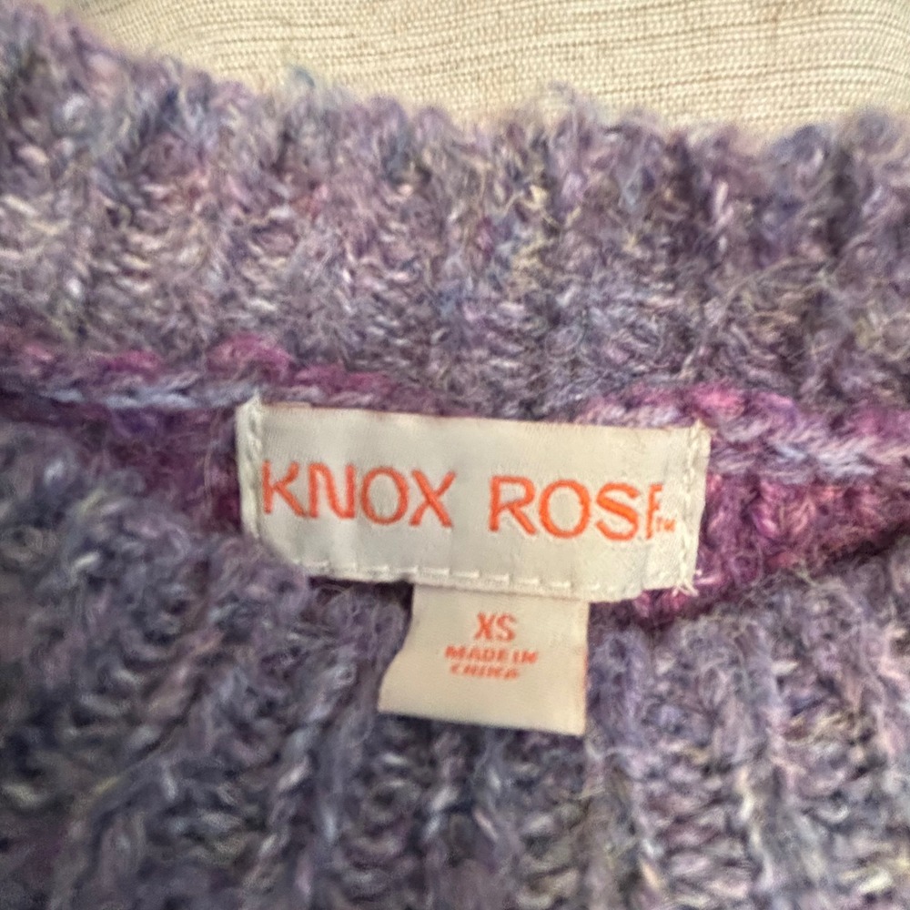 Barbiecore cozy sweater, XS, Knox Rose